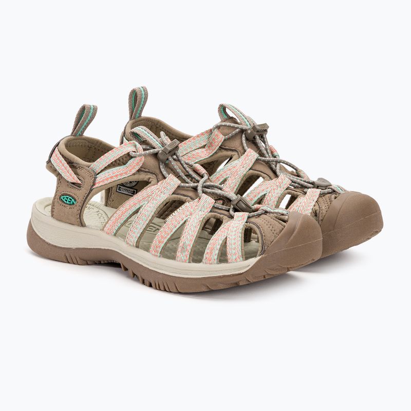 Moteriški sandalai KEEN Whisper traupe/coral 4