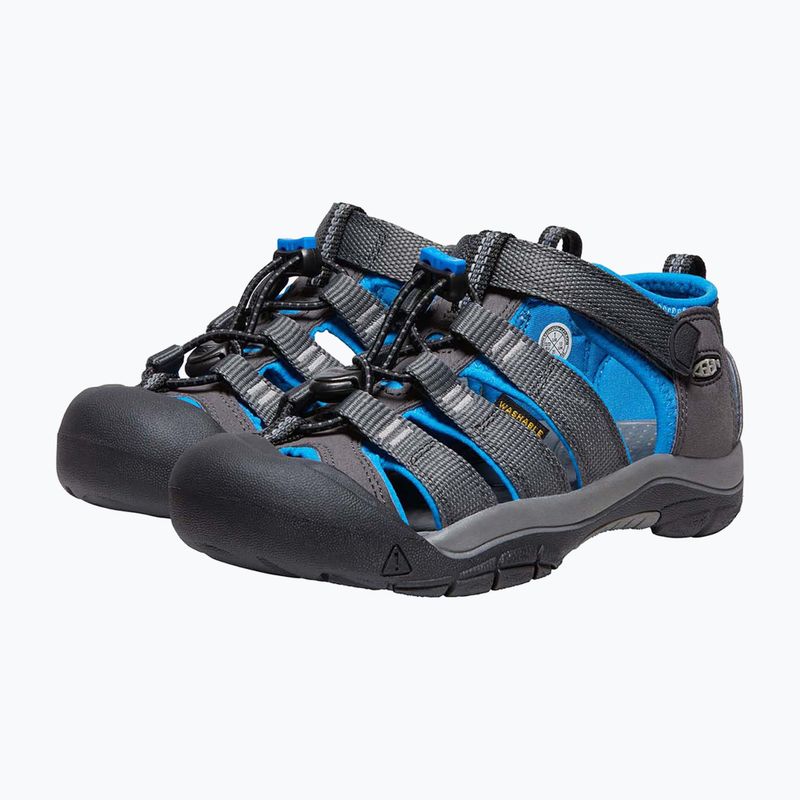 Vaikiškos basutės KEEN Newport H2 magnet/brilliant blue 4