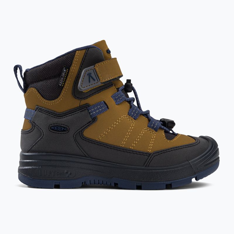 KEEN Redwood Mid vaikiški trekingo batai rudi 1023882 2