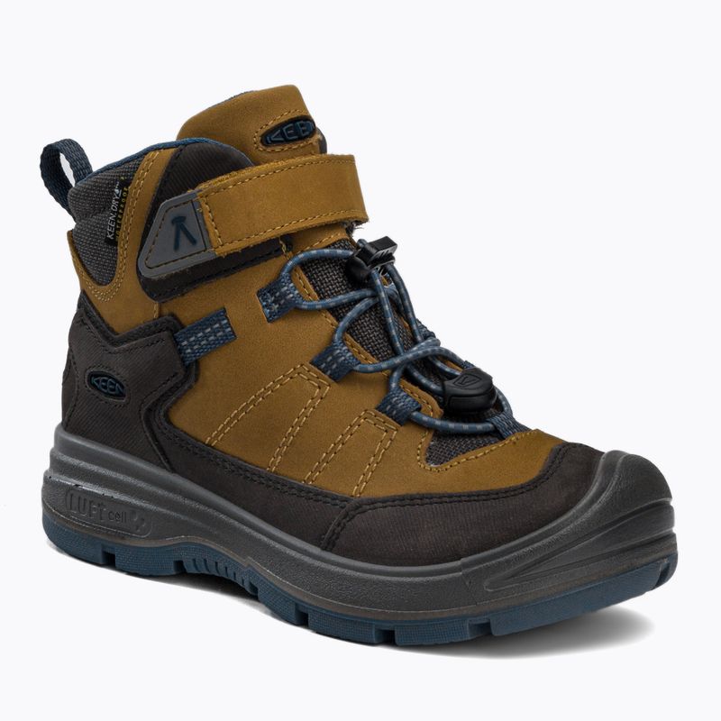 KEEN Redwood Mid jaunimo trekingo batai geltoni 1023886