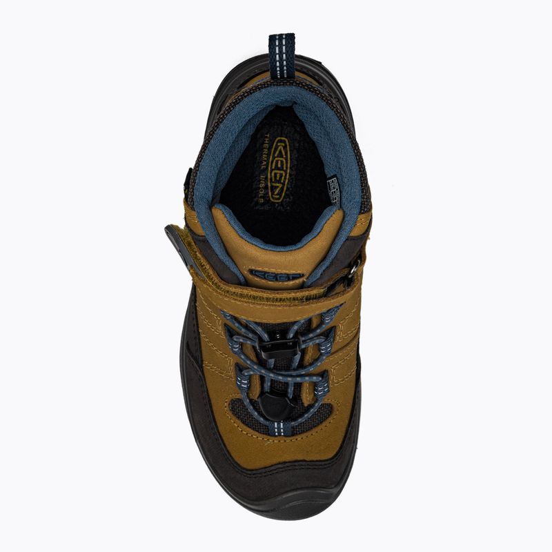 KEEN Redwood Mid jaunimo trekingo batai geltoni 1023886 6
