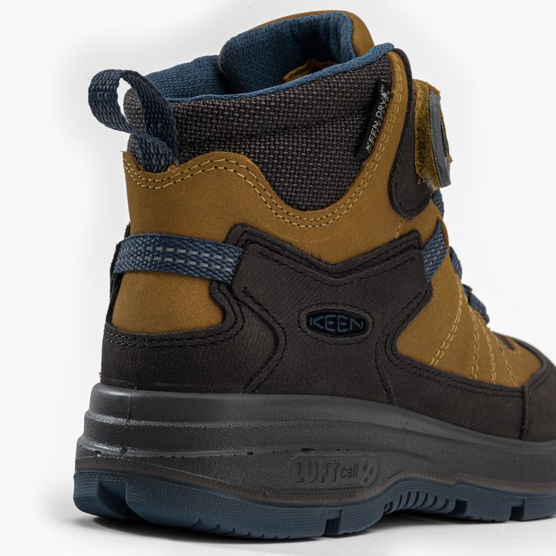 KEEN Redwood Mid jaunimo trekingo batai geltoni 1023886 8
