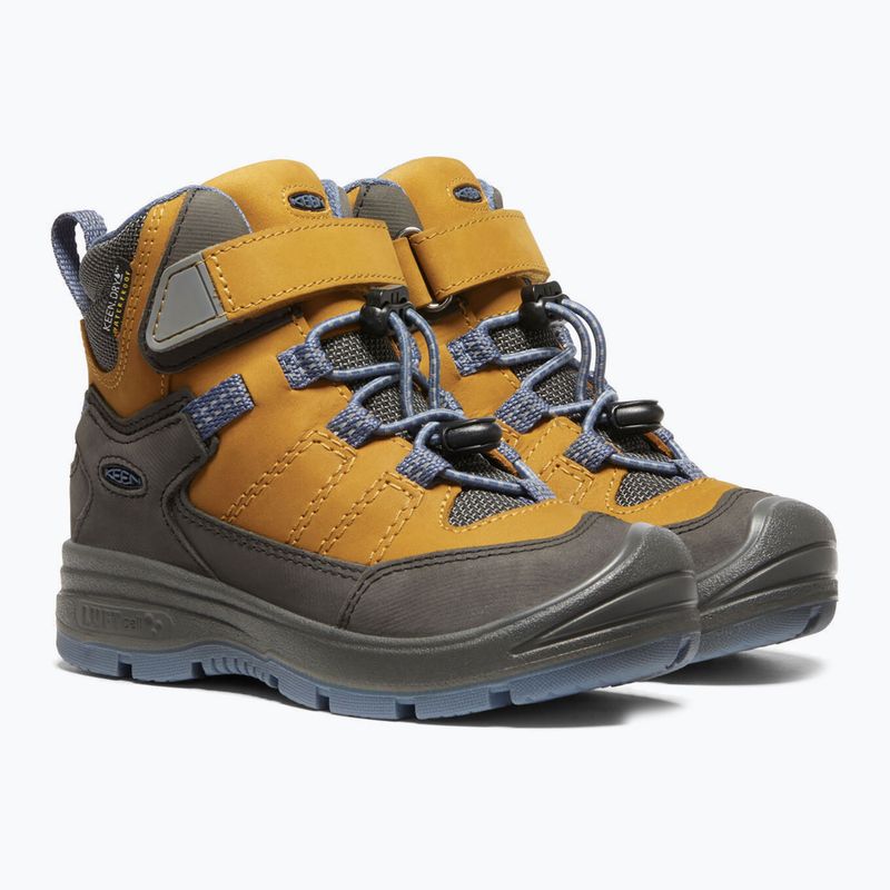 KEEN Redwood Mid jaunimo trekingo batai geltoni 1023886 12