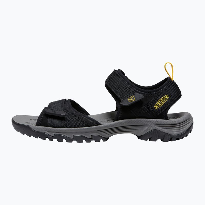 Keen Targhee III Open Toe H2 vyriški trekingo sandalai juodi 1024865 8