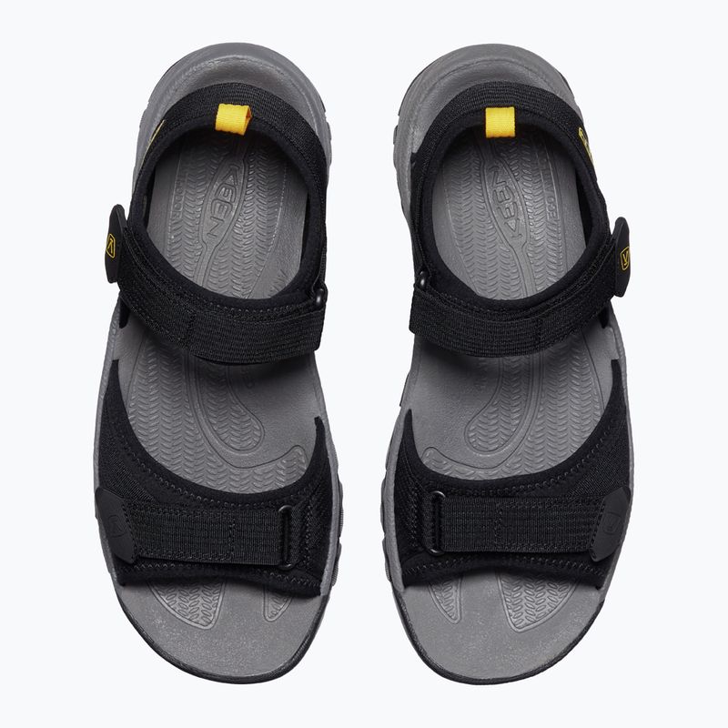 Keen Targhee III Open Toe H2 vyriški trekingo sandalai juodi 1024865 9
