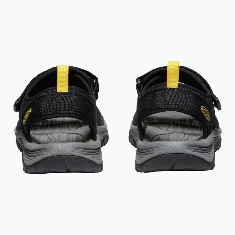 Keen Targhee III Open Toe H2 vyriški trekingo sandalai juodi 1024865 10