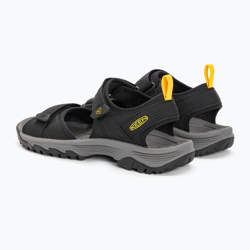 Keen Targhee III Open Toe H2 vyriški trekingo sandalai juodi 1024865 3