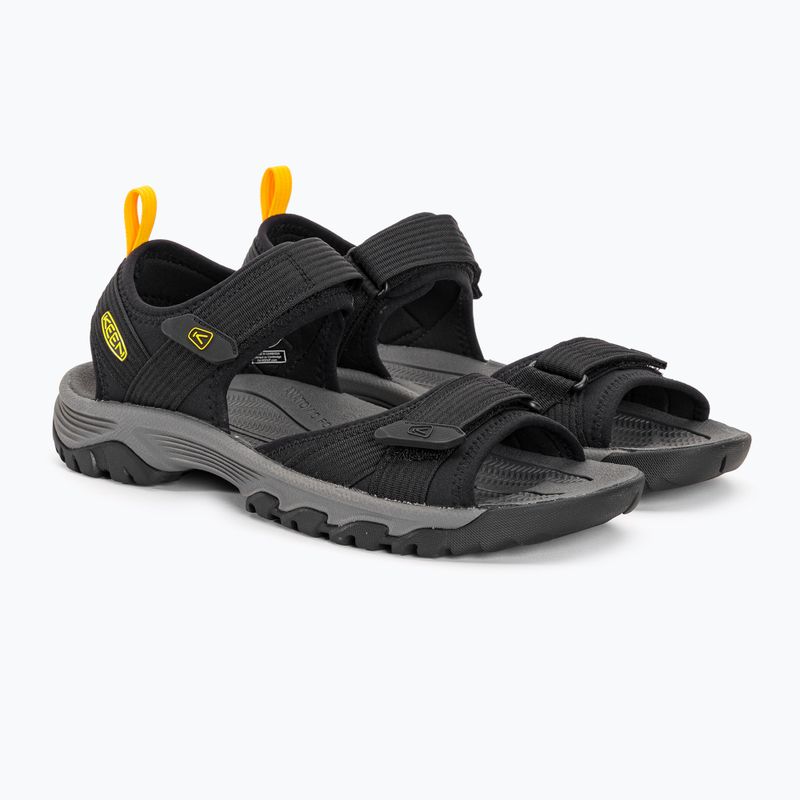 Keen Targhee III Open Toe H2 vyriški trekingo sandalai juodi 1024865 4