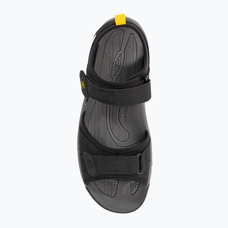 Keen Targhee III Open Toe H2 vyriški trekingo sandalai juodi 1024865 6