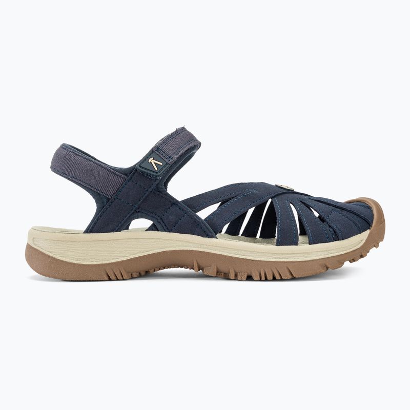 Moteriški žygio sandalai KEEN Rose navy 2