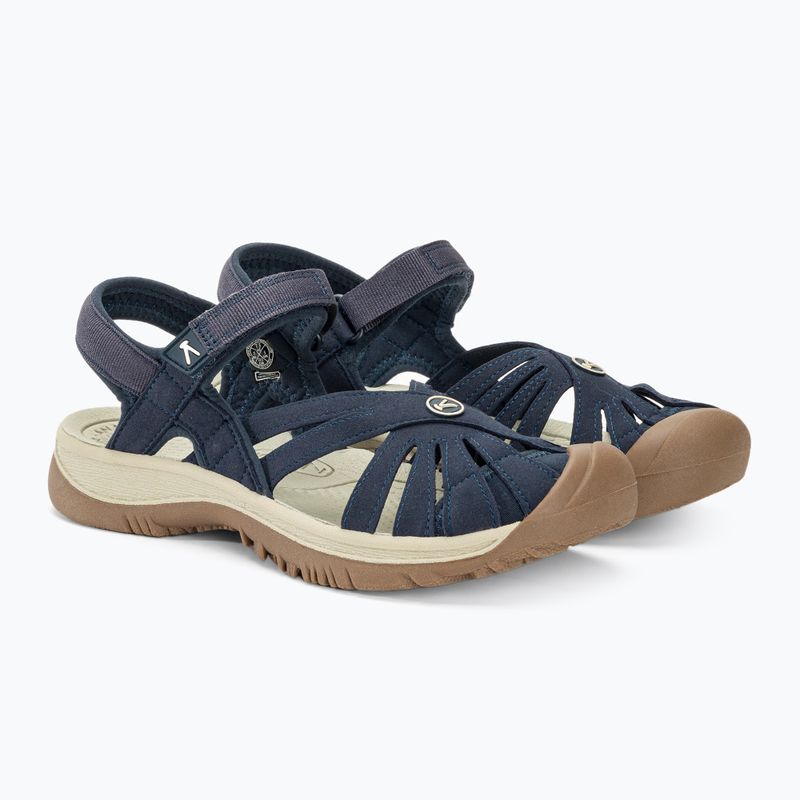 Moteriški žygio sandalai KEEN Rose navy 4