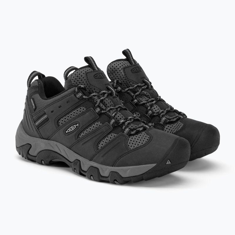 Vyriški trekingo batai KEEN Koven Wp black-grey 1025155 4