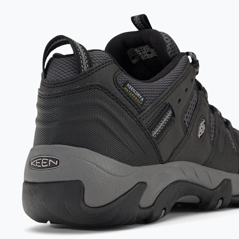 Vyriški trekingo batai KEEN Koven Wp black-grey 1025155 9
