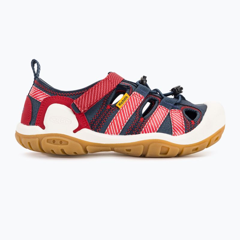 Vaikiški žygio sandalai KEEN Knotch Creek navy/stripes 2