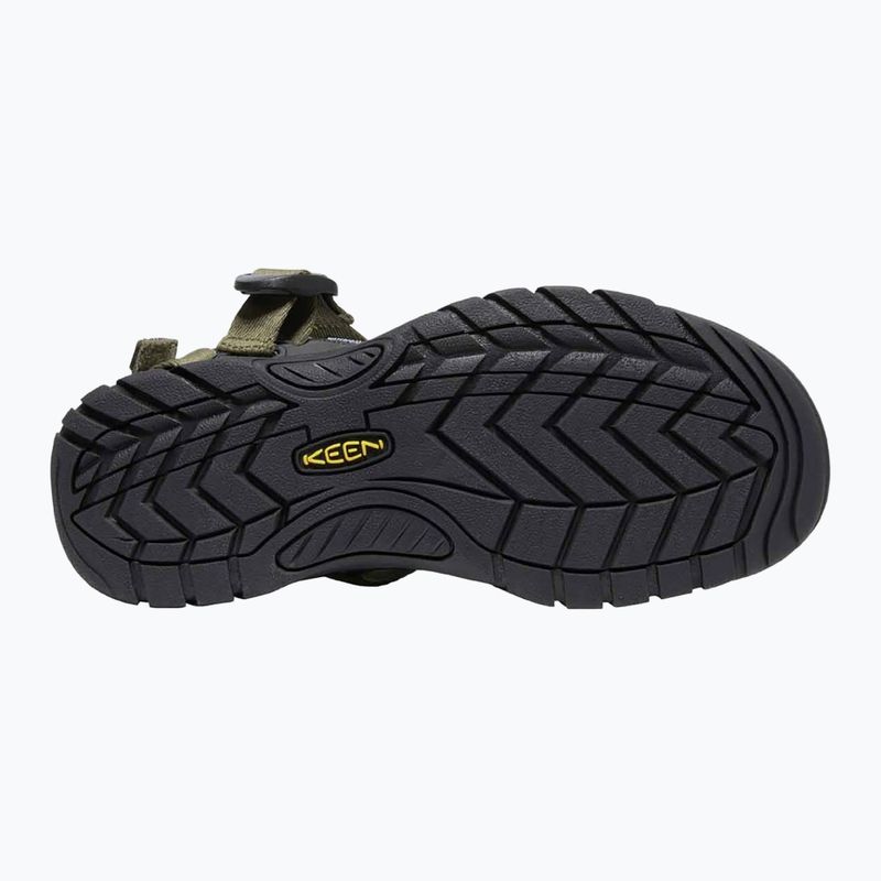 Vaikiški žygio sandalai KEEN Zerraport II Military olive/black 11