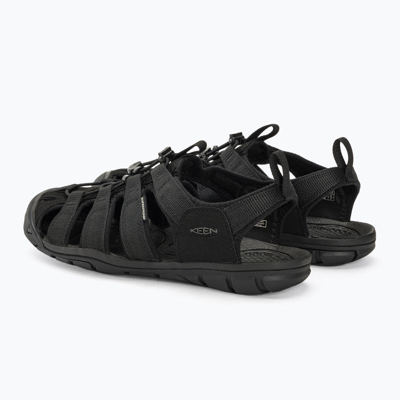 Vyriški žygio sandalai KEEN Clearwater CNX triple black 3