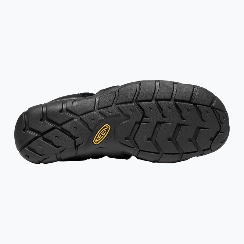 Vyriški žygio sandalai KEEN Clearwater CNX triple black 11