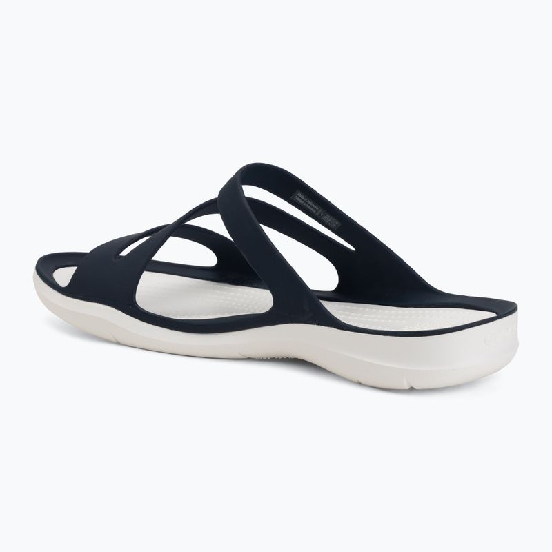 Moteriškos šlepetės Crocs Swiftwater Sandal navy/white 3