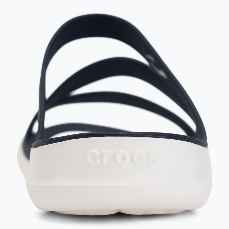 Moteriškos šlepetės Crocs Swiftwater Sandal navy/white 6