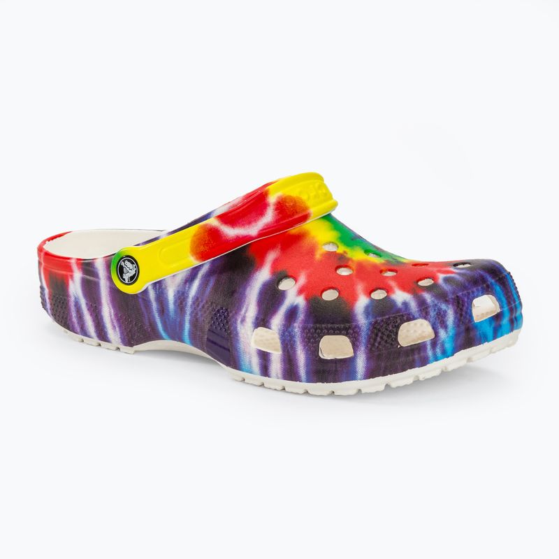 "Crocs Classic Tie Dye Graphic" įvairiaspalvės šlepetės