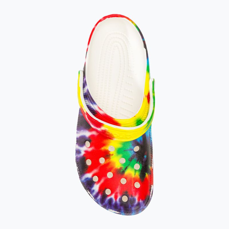 "Crocs Classic Tie Dye Graphic" įvairiaspalvės šlepetės 6