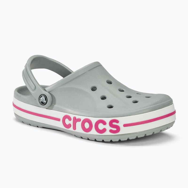 Šlepetės Crocs Bayaband Clog light grey/candy pink