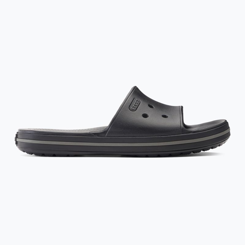 "Crocs Crocband III Slide black/graphite" šlepetės 2