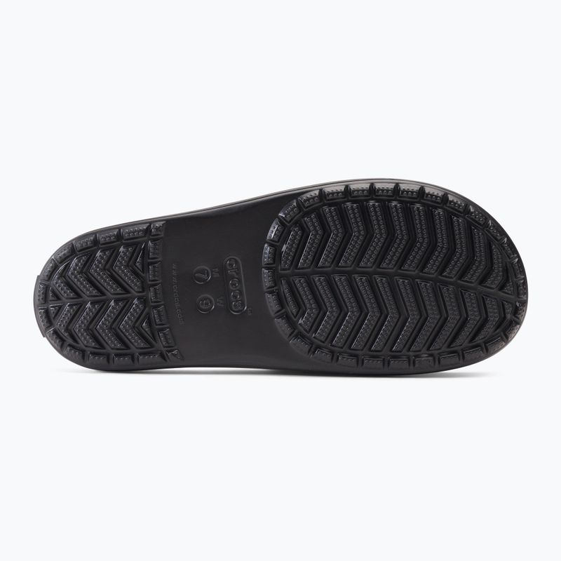 "Crocs Crocband III Slide black/graphite" šlepetės 5