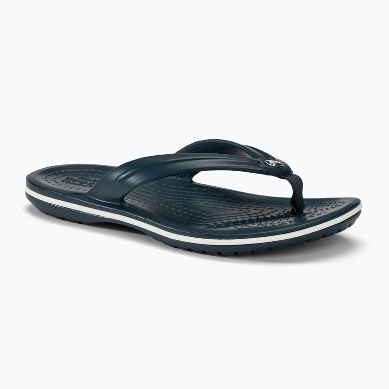 Vaikiškos šlepetės per pirštą Crocs Crocband Flip navy