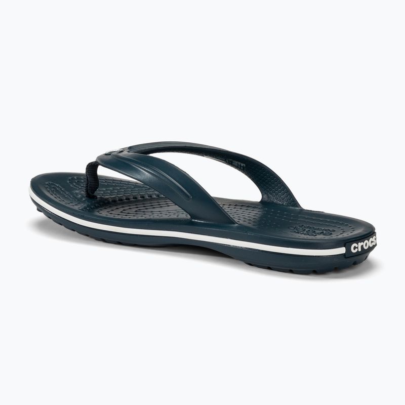 Vaikiškos šlepetės per pirštą Crocs Crocband Flip navy 3