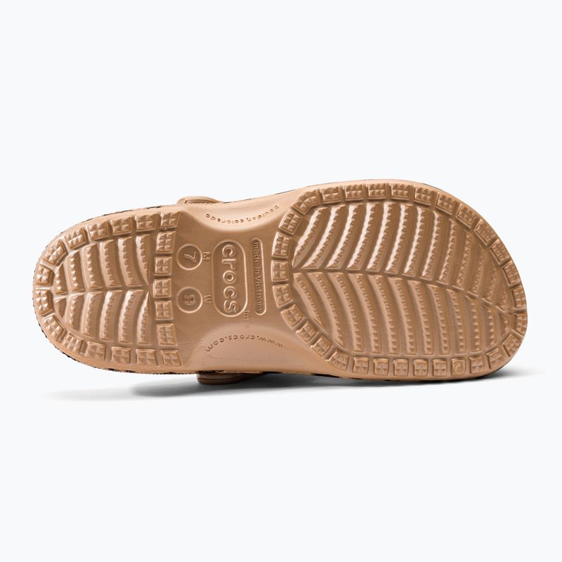 Crocs Classic Printed Clog šlepetės beige 205838-98R 6