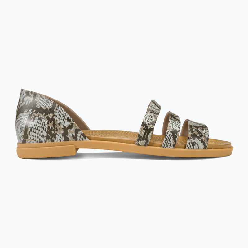 Moteriški sandalai Crocs Tulum Open Flat mushroom/stucco 2