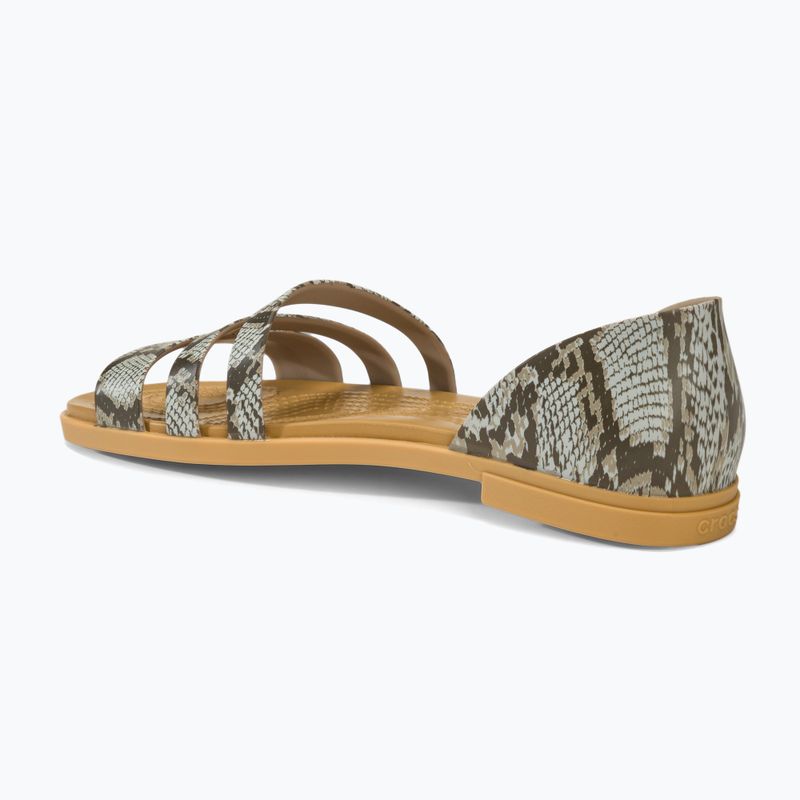Moteriški sandalai Crocs Tulum Open Flat mushroom/stucco 3
