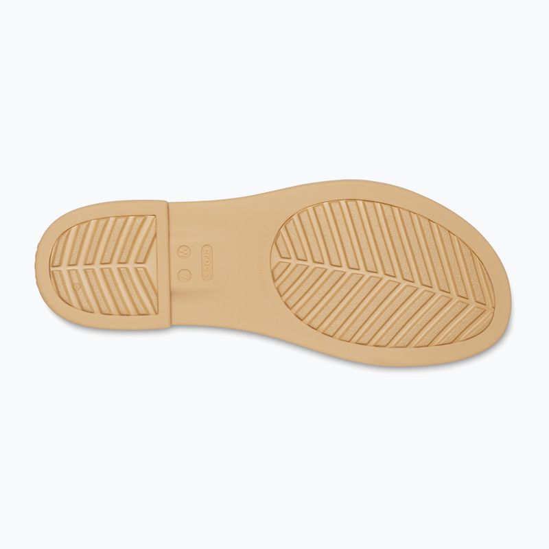 Moteriški sandalai Crocs Tulum Open Flat mushroom/stucco 13
