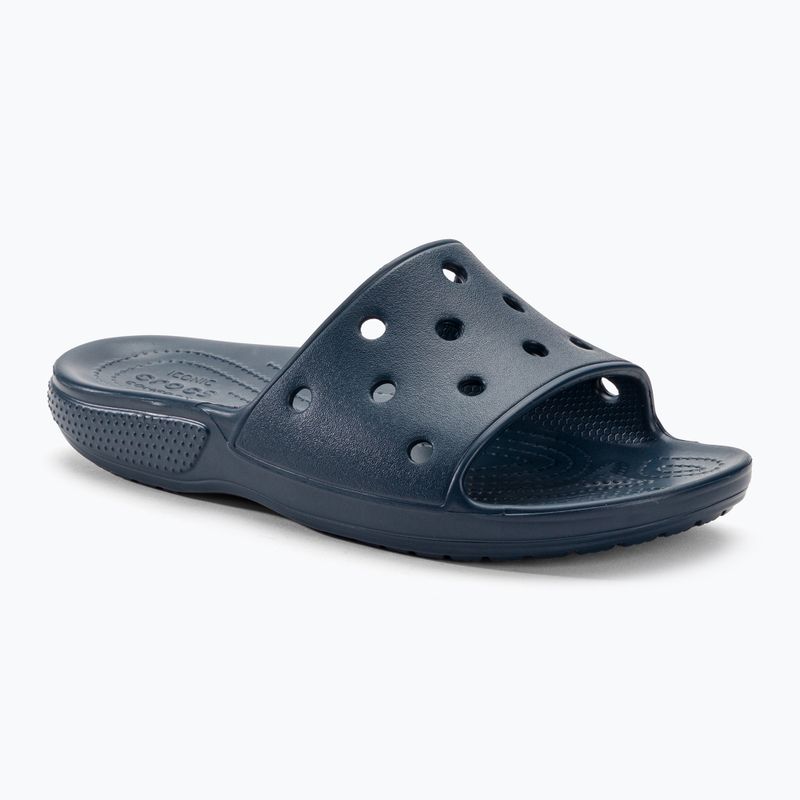 Crocs Classic Slide šlepetės tamsiai mėlynos 206121