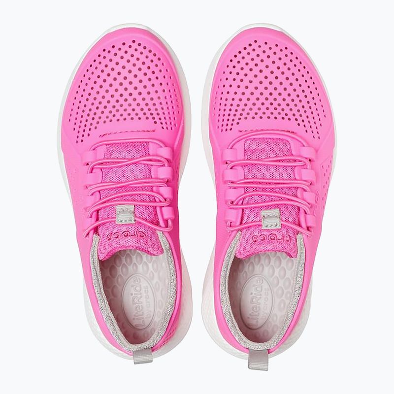 Vaikiški batai Crocs LiteRide Pacer electric pink/white 11
