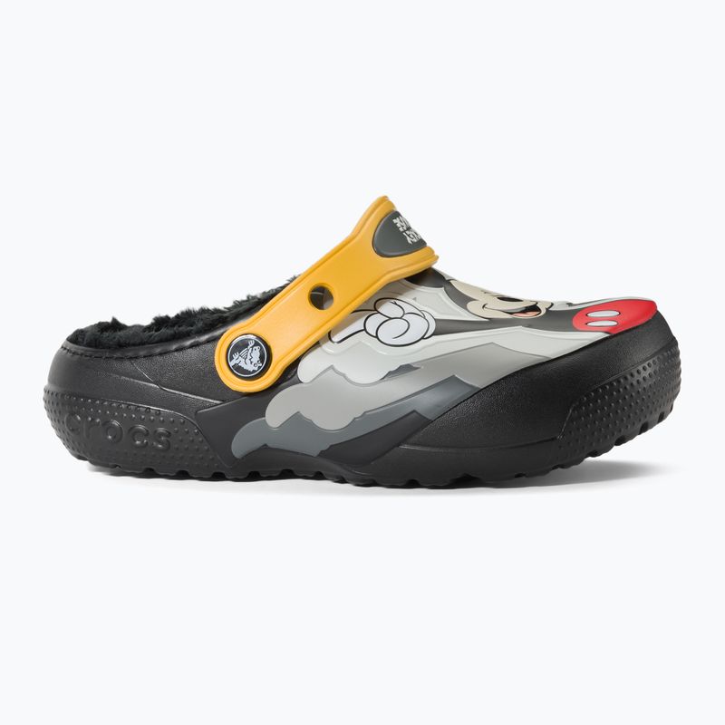 Vaikiškos šlepetės Crocs Fun Lab Lined Disney Mickey Mouse Clog black 3