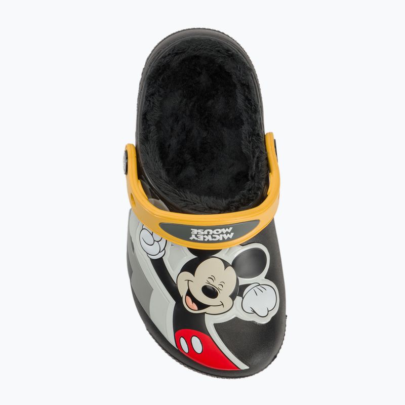 Vaikiškos šlepetės Crocs Fun Lab Lined Disney Mickey Mouse Clog black 6