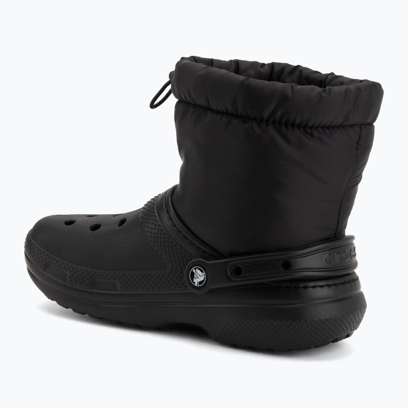 Sniego batai Crocs Classic Lined Neo Puff Boot black/black 3