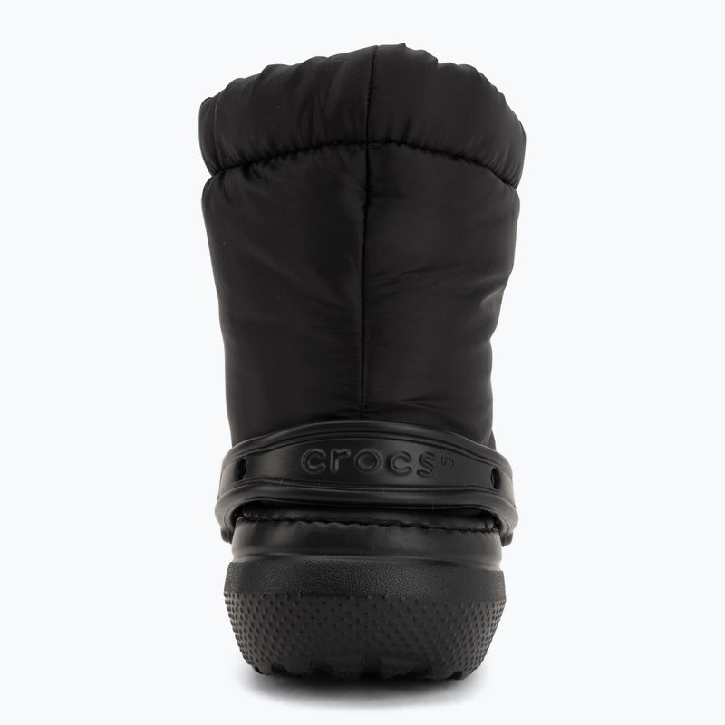 Sniego batai Crocs Classic Lined Neo Puff Boot black/black 6