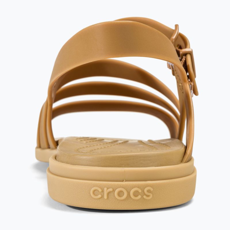 Moteriškos basutės Crocs Tulum dark gold 6