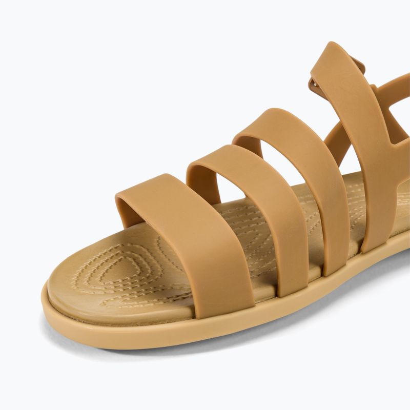 Moteriškos basutės Crocs Tulum dark gold 7