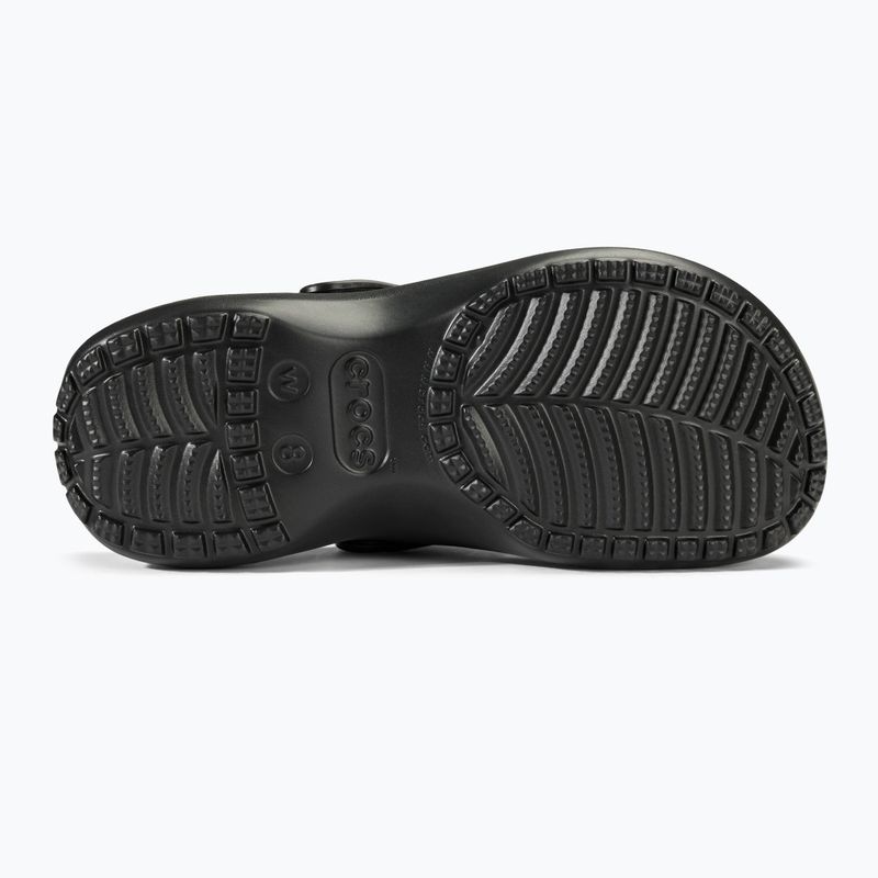 Moteriškos šlepetės Crocs Classic Platform Clog black 5