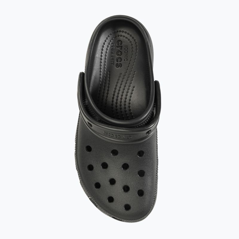 Moteriškos šlepetės Crocs Classic Platform Clog black 6