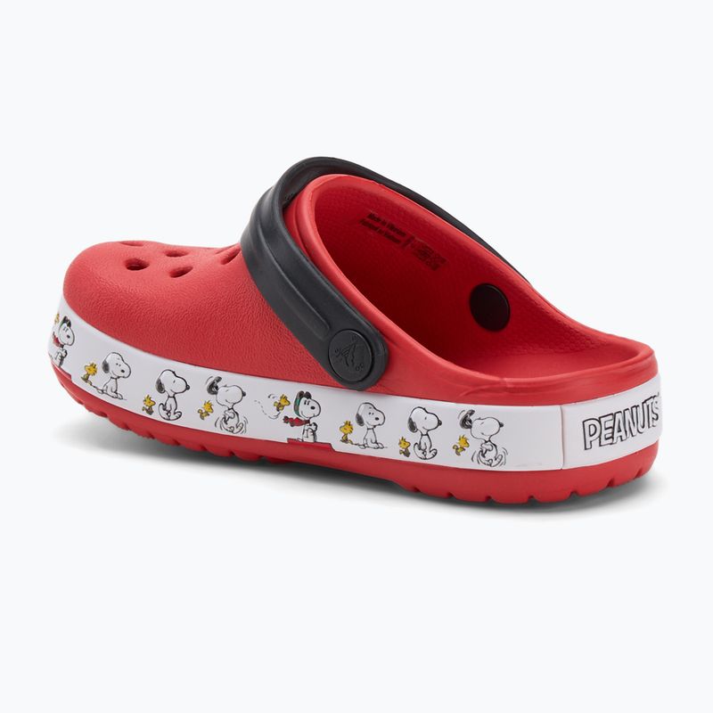 Vaikiškos šlepetės Crocs Fun Lab Snoopy Woodstock Clog Toddler flame 4