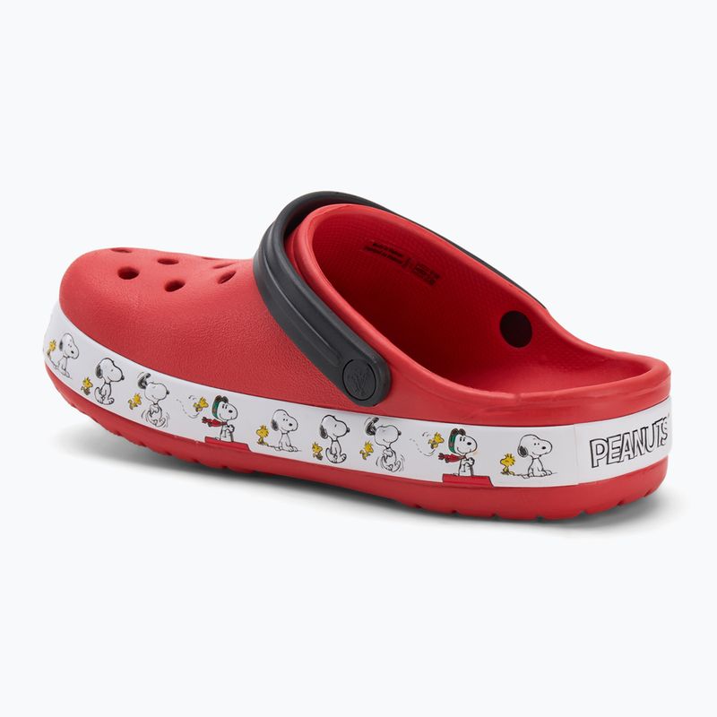Vaikiškos šlepetės Crocs Fun Lab Snoopy Woodstock Clog Kids flame 4