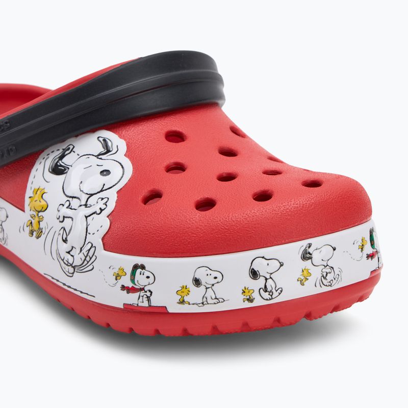Vaikiškos šlepetės Crocs Fun Lab Snoopy Woodstock Clog Kids flame 8
