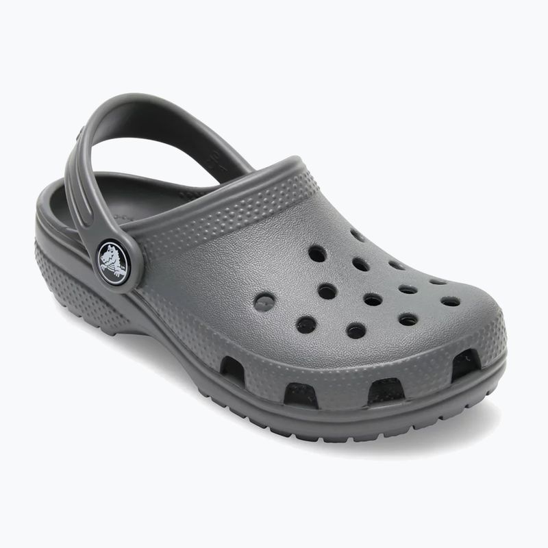 Vaikiškos šlepetės Crocs Classic Clog Toddler slate grey