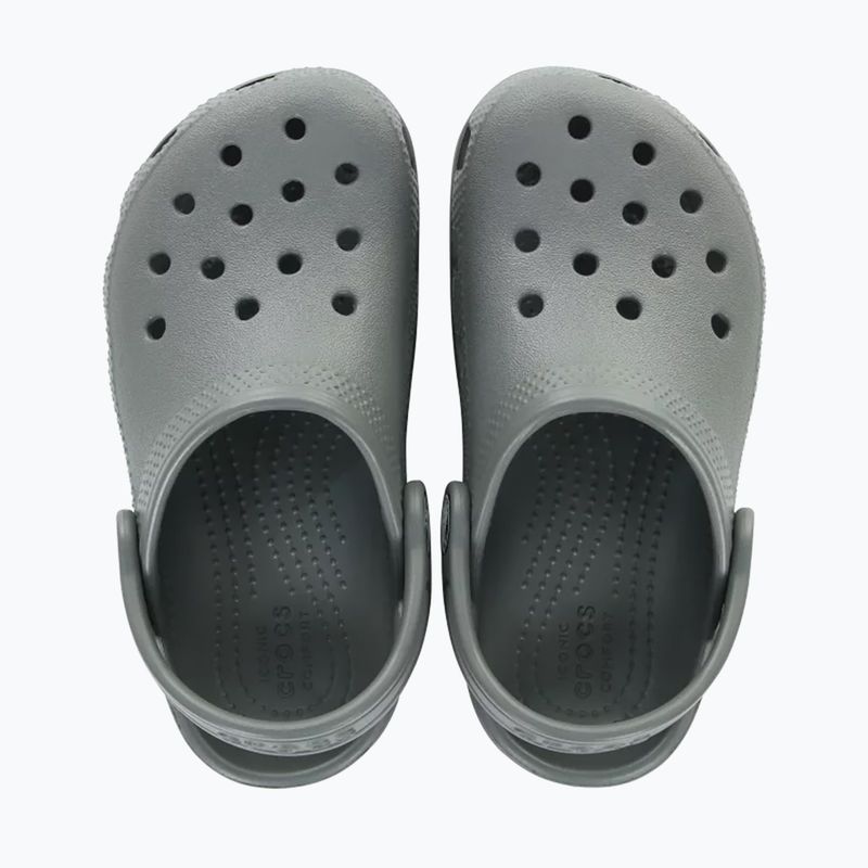 Vaikiškos šlepetės Crocs Classic Clog Toddler slate grey 4