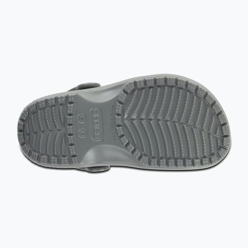 Vaikiškos šlepetės Crocs Classic Clog Toddler slate grey 5